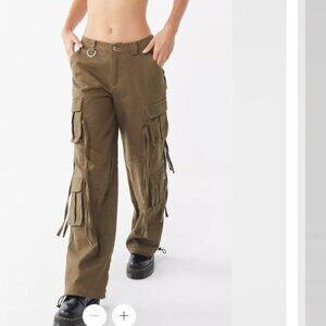 I.AM.GIA Olive Green Cargo Track Pants